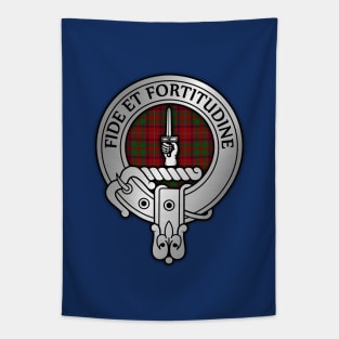 Clan Shaw Crest & Tartan Tapestry