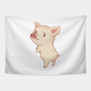 Cute Pig Tapestry