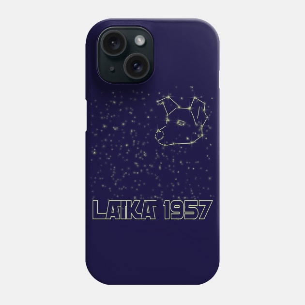 Laika 1957 Phone Case by teeco