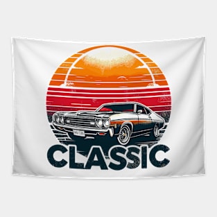 Classic car Tapestry