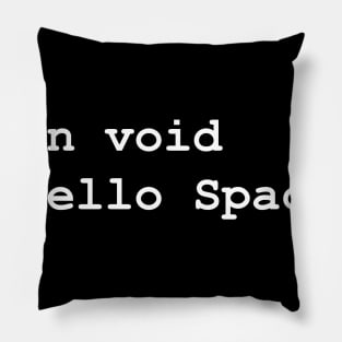 main void Pillow