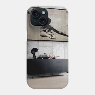 Room with flying free Phone Case