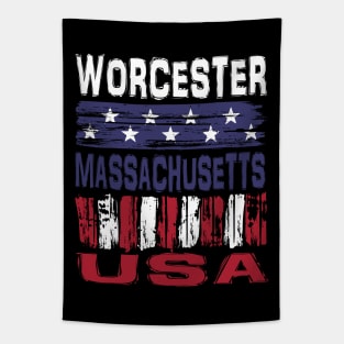 Worcester Massachusetts USA T-Shirt Tapestry