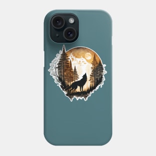 Howling Wolf Phone Case