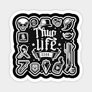 Thug Life Urban Artwork Magnet