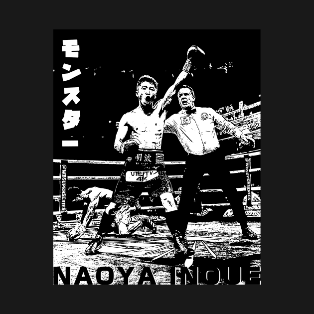 Naoya "The Monster" Inoue kanji by Sons Of Prophets