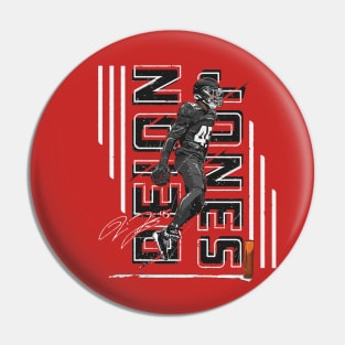 Deion Jones Atlanta Goal Line Pin