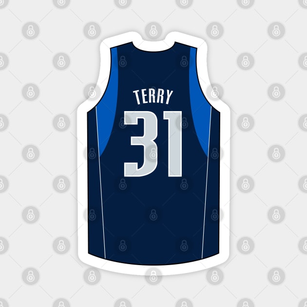 Jason Terry Dallas Jersey Qiangy Magnet by qiangdade