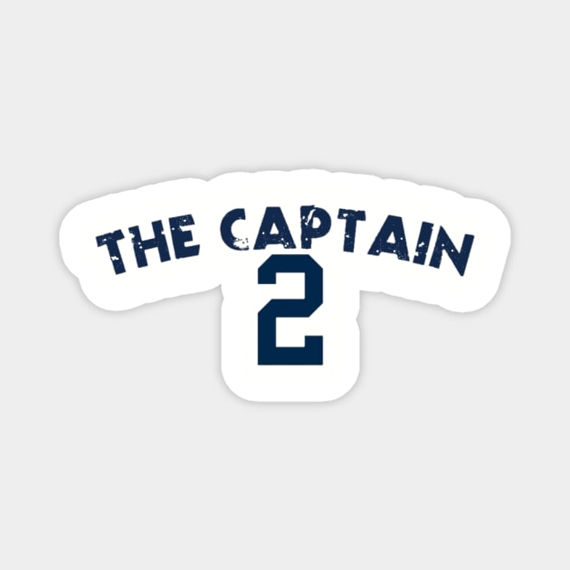 The Captain, 2 Design Magnet by Bleeding Yankee Blue