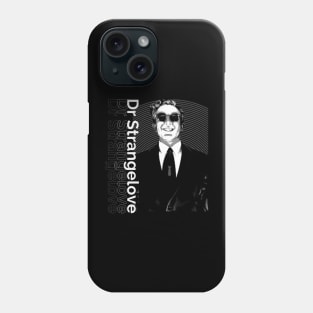 Dr Strangelove - Black White the comedy Phone Case