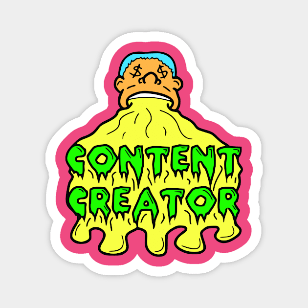 Content Creator Magnet by SummerWave