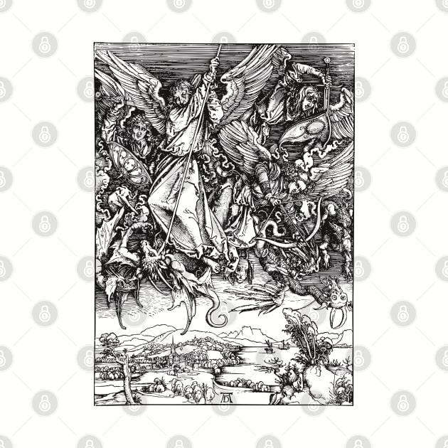 Albrecht Dürer Saint Michael by Beltschazar