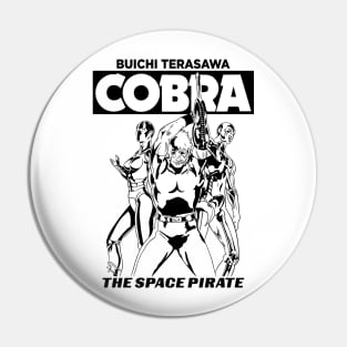 Cobra the space pirate Pin