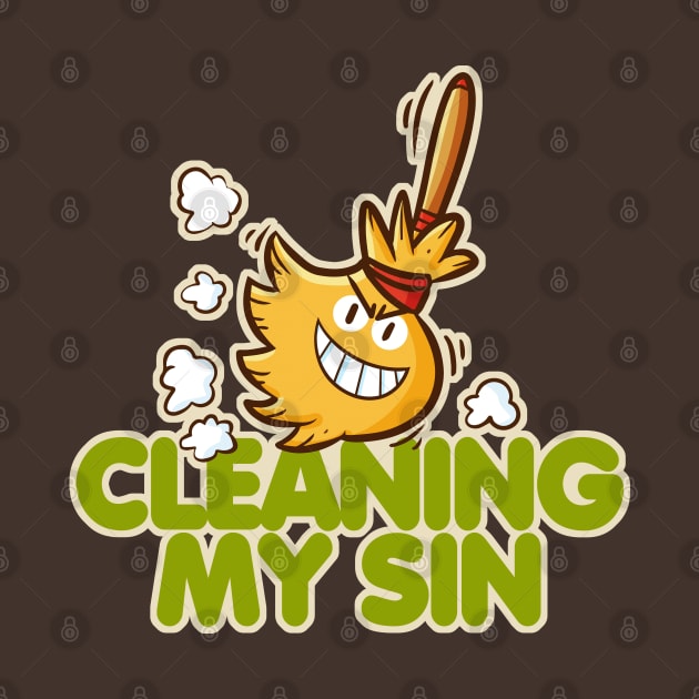 Cleaning My Sin by Jocularity Art