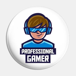 Professional Gamer Pin