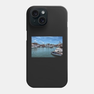The Harbour at Weymouth Phone Case