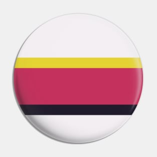 A subtle association of Anti-Flash White, Dark, Almost Black, Dingy Dungeon and Sandstorm stripes. Pin