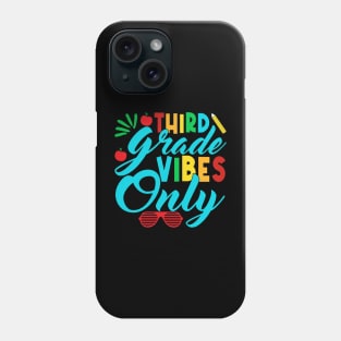 3rd Grade Vibes Teachers Boys Girls Funny Back To School Phone Case