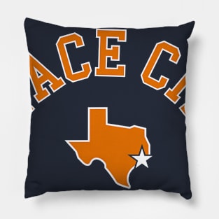 Space City Baseball Pillow