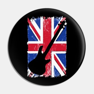 Platinum Jubilee Union Jack Best Bass Player Pin