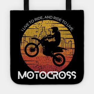 MOTOCROSS, wear your extreme sport Tote