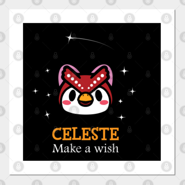 Celeste Make A Wish Celeste Animal Crossing Posters And Art Prints Teepublic