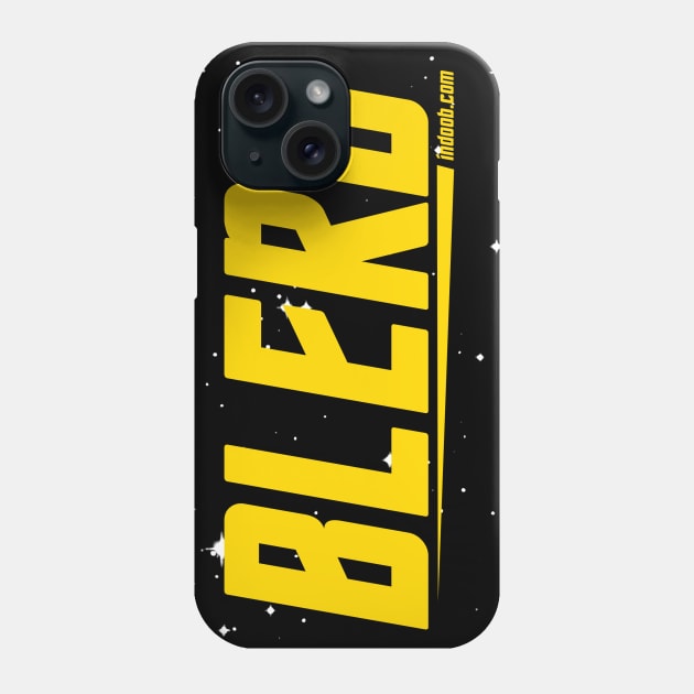 Black Star Trek Nerd Phone Case by tsterling