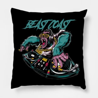 BEAST COAST RAPPER Pillow