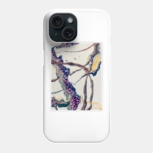 Abstract pouring Phone Case