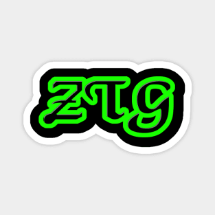 ZTG Tag Logo Merchandise Magnet