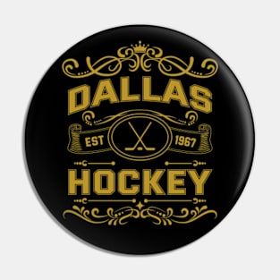 Vintage Dallas Hockey Pin