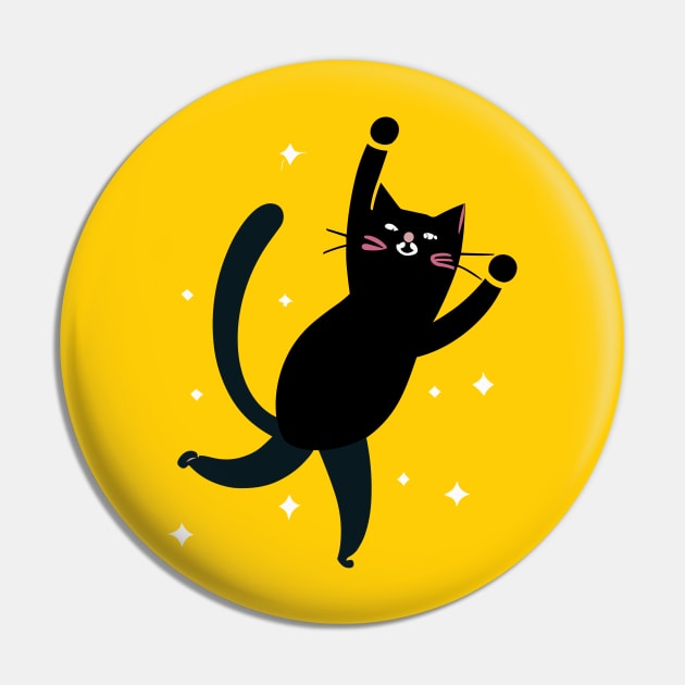 Dancing cat Pin by Tiberiuss