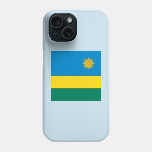 Rwanda flag Phone Case