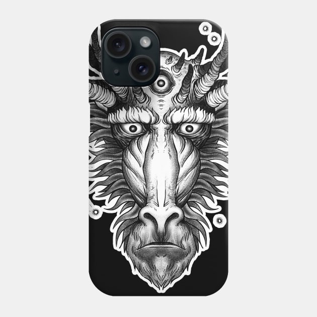 Baboon Phone Case by HandsHooks