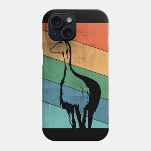 Cute Alpaca retro Llama vintage Phone Case