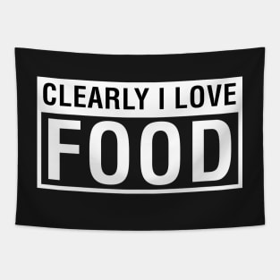 Clearly I Love Food. Tapestry