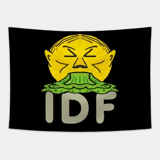 Anti IDF Vomit Tapestry