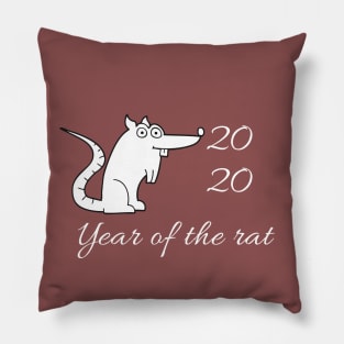 year of the rat 2020 Amazing  t shirt Pillow