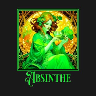 Art Nouveau Absinthe T-Shirt