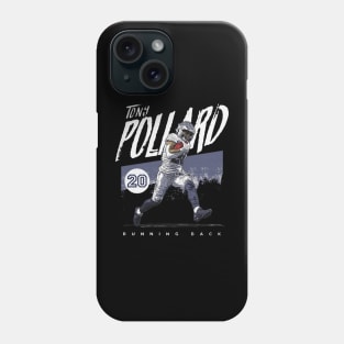 Tony Pollard Dallas Grunge Phone Case