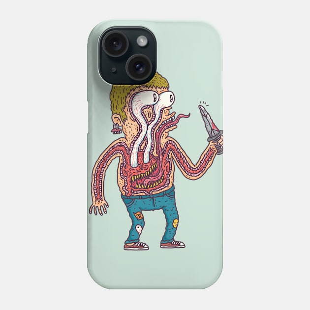 The Demon Inside Phone Case by hex