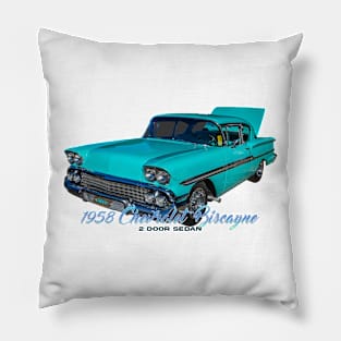 1958 Chevrolet Biscayne 2 Door Sedan Pillow