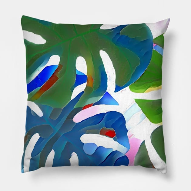 Palm tree Pillow by forestep