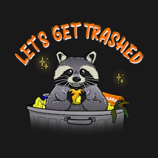 Mesmerizing Raccoon Magic Tee T-Shirt