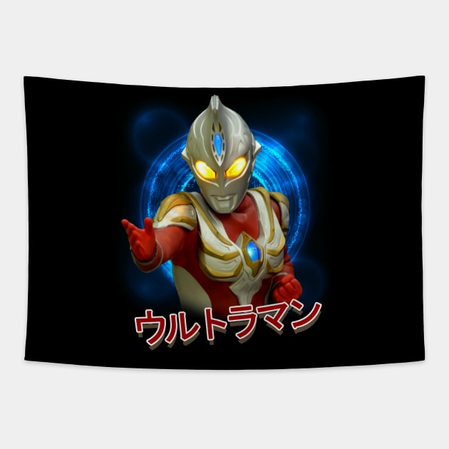 Ultraman from japan superheroes Tapestry by vegard pattern gallery