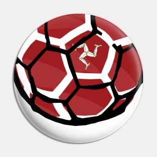 Isle of Man Football Country Flag Pin