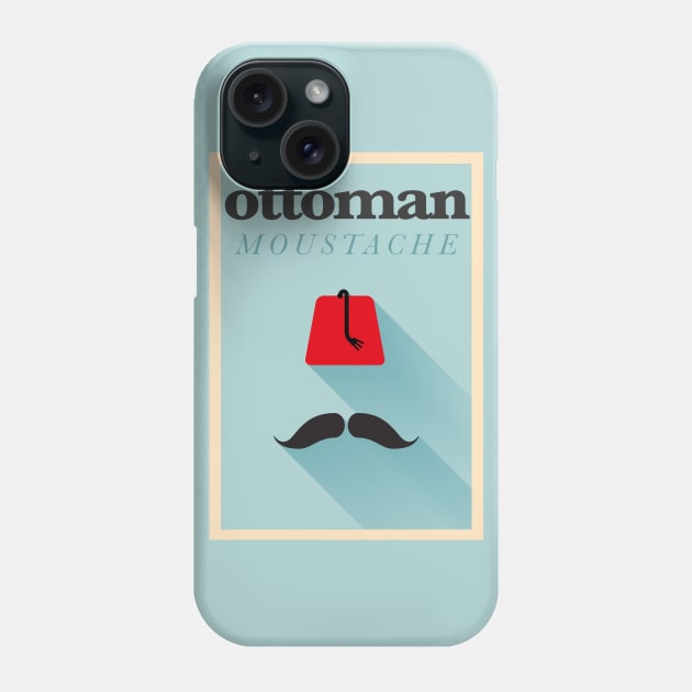 Ottoman moustache Phone Case by kursatunsal