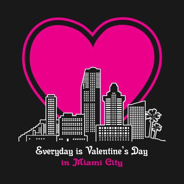 Valentine's Day in Miami City by traveltravelamerica