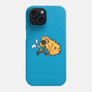 Guinea Pig Memoirs Logo Mascot Cartoon Phone Case