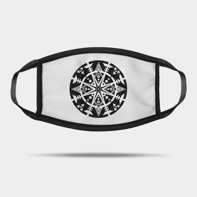 Tribal Mandala Mandala Masque Teepublic Fr